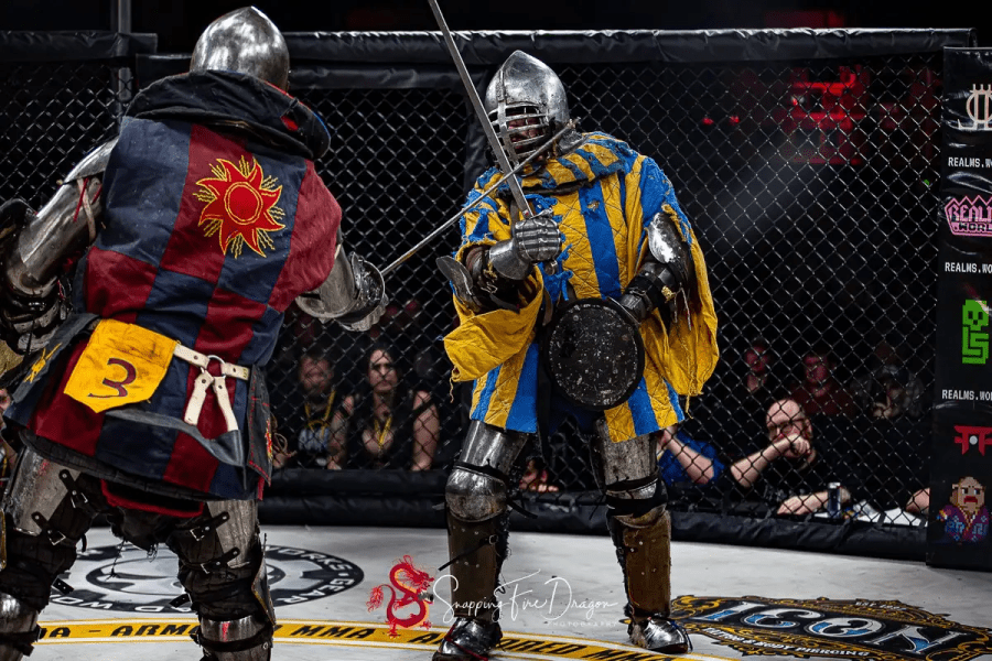 armored mma fight