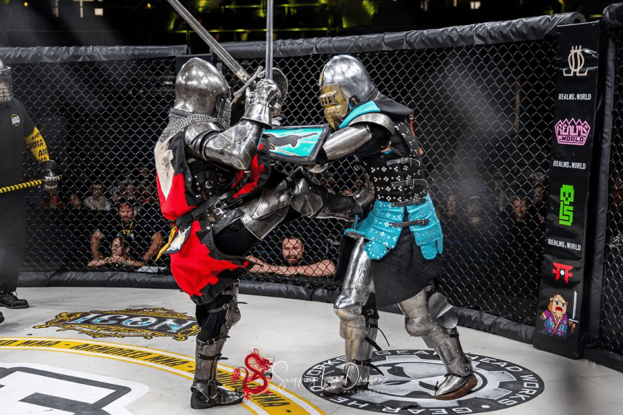 armored mma fight
