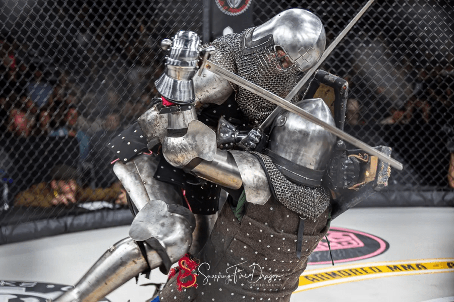 armored mma fight