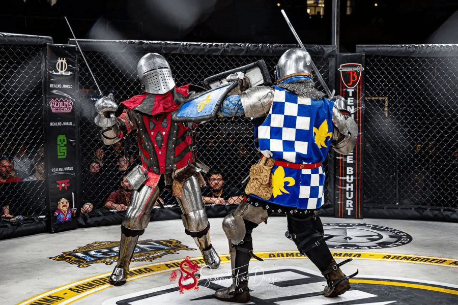armored mma fight