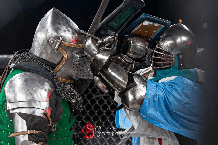 armored mma fight