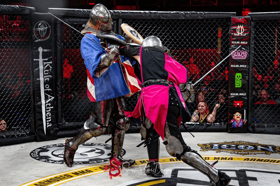 armored mma fight